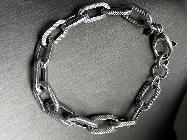 Sterling Twist Bracelet