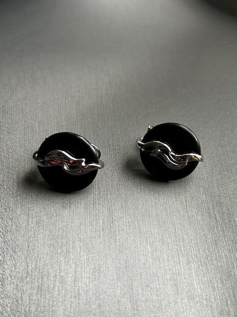 Sterling Mother-of-Pearl Stud Earrings