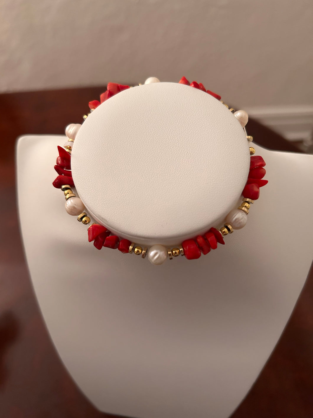 Pearl Coral Neclace