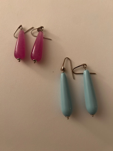 Sterling Quartz Hanging Earrings (sold separately)