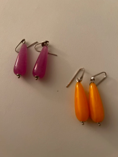 Sterling Quartz Hanging Earrings (sold separately)