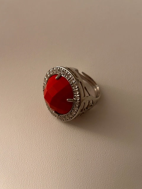 Sterling Dazzle Ring (Adjustable)