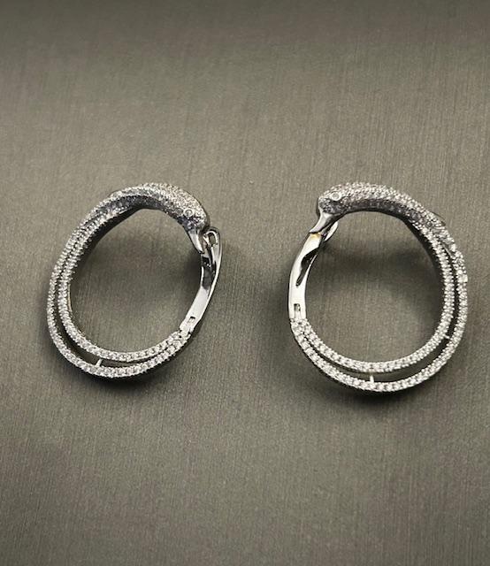 Sterling Large Earrings