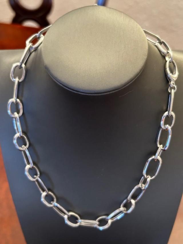 Sterling Large Necklace