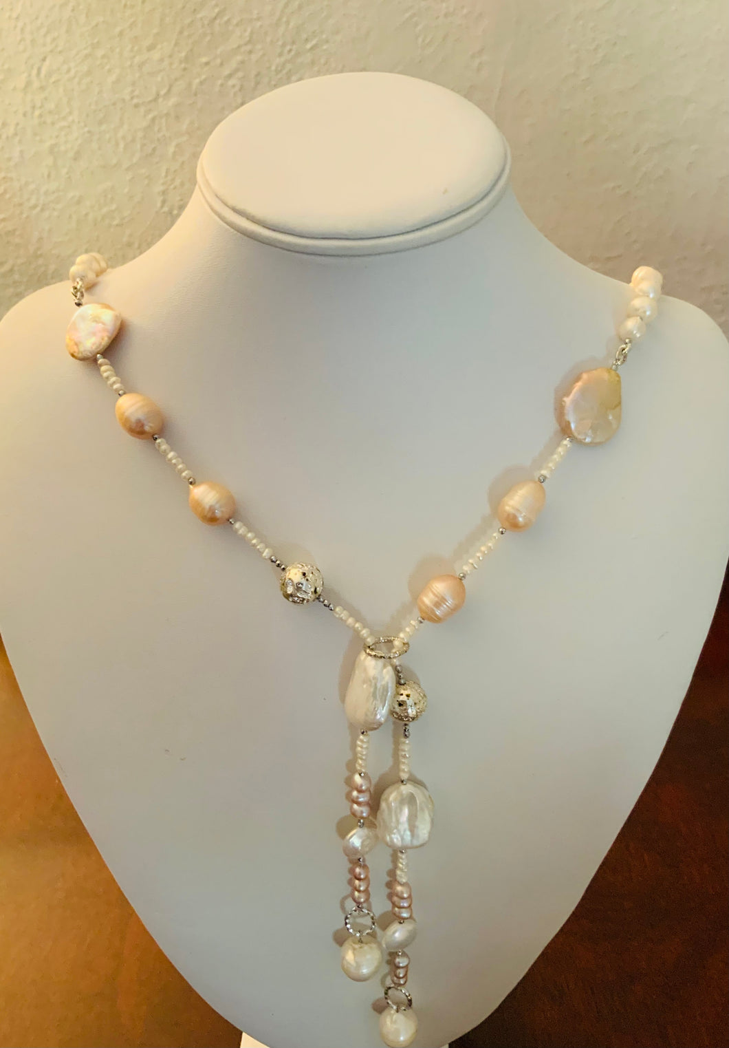 Pearl Statement Y-Necklace
