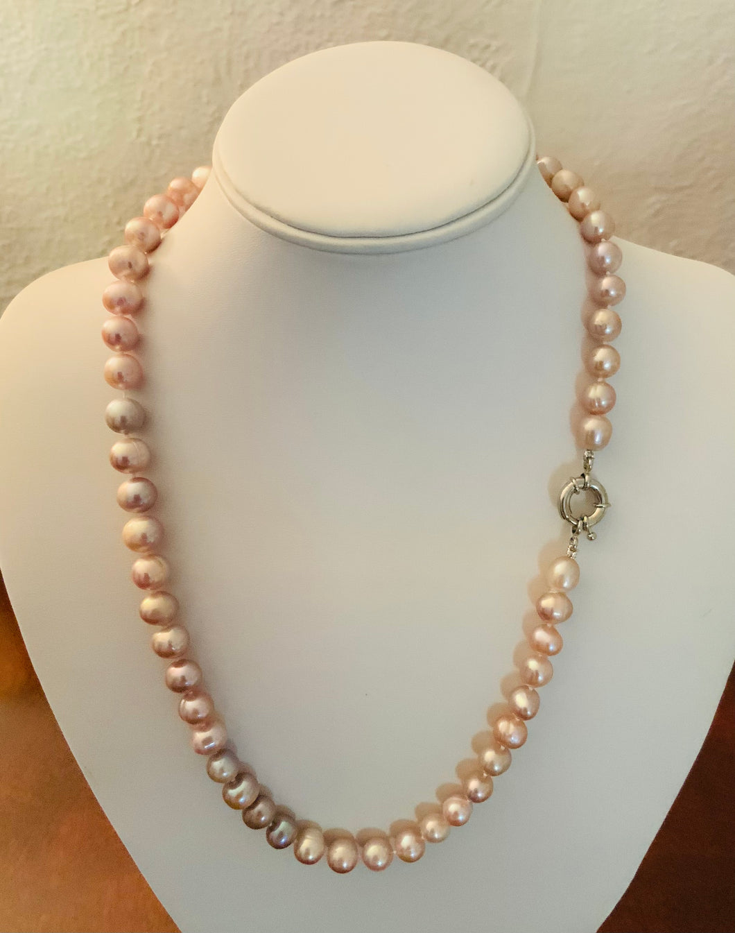 Natural Pearl Pink Necklace