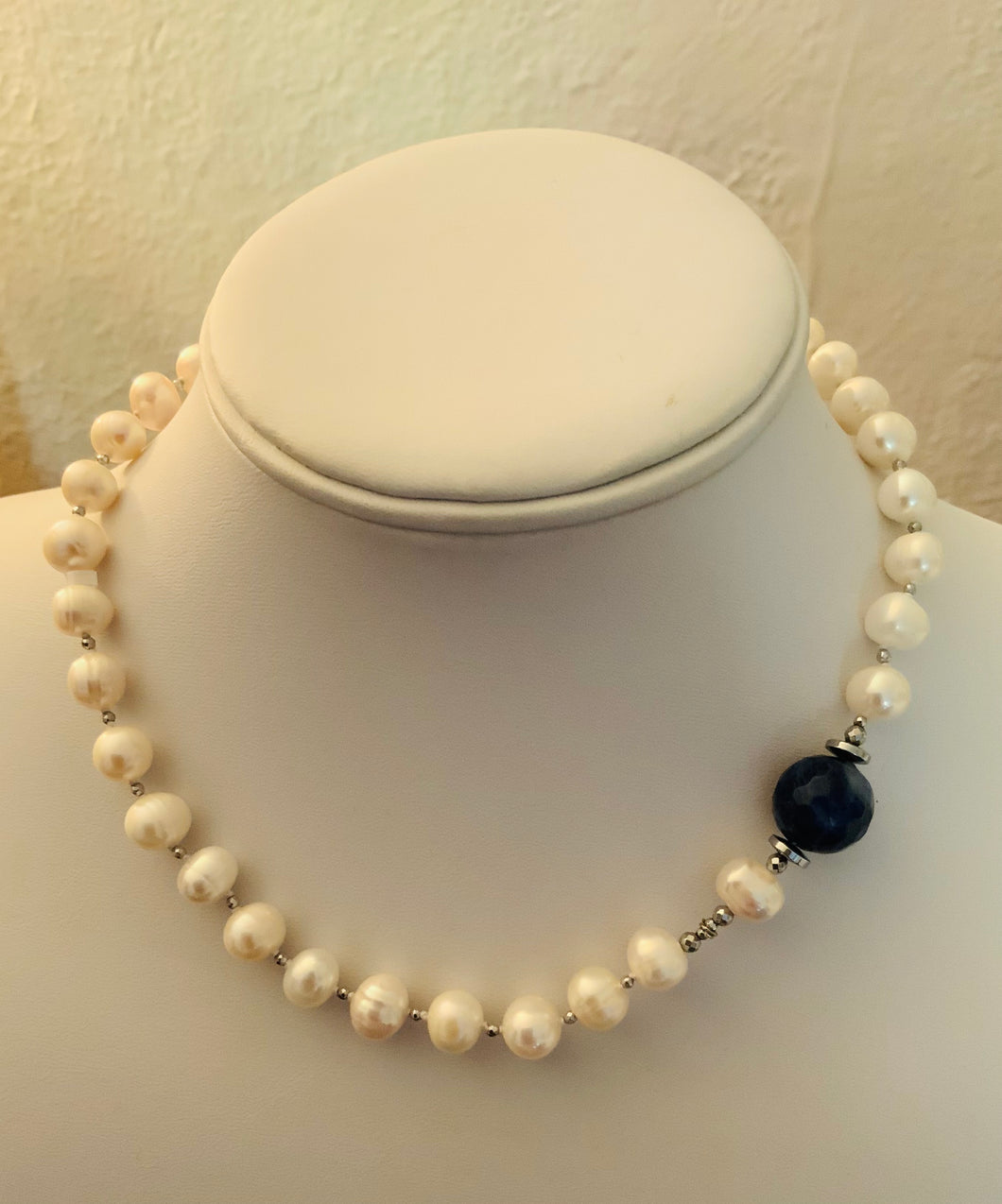 Pearl Blackball Necklace